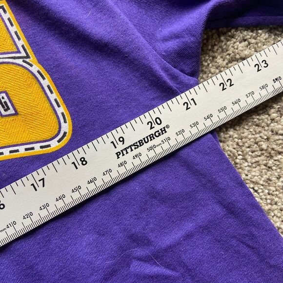 NWT CSA NFL MINNESOTA VIKINGS FOOTBALL RANDY MOSS 84 TEE SHIRT DOUBLE SIDED L - Picture 4 of 9